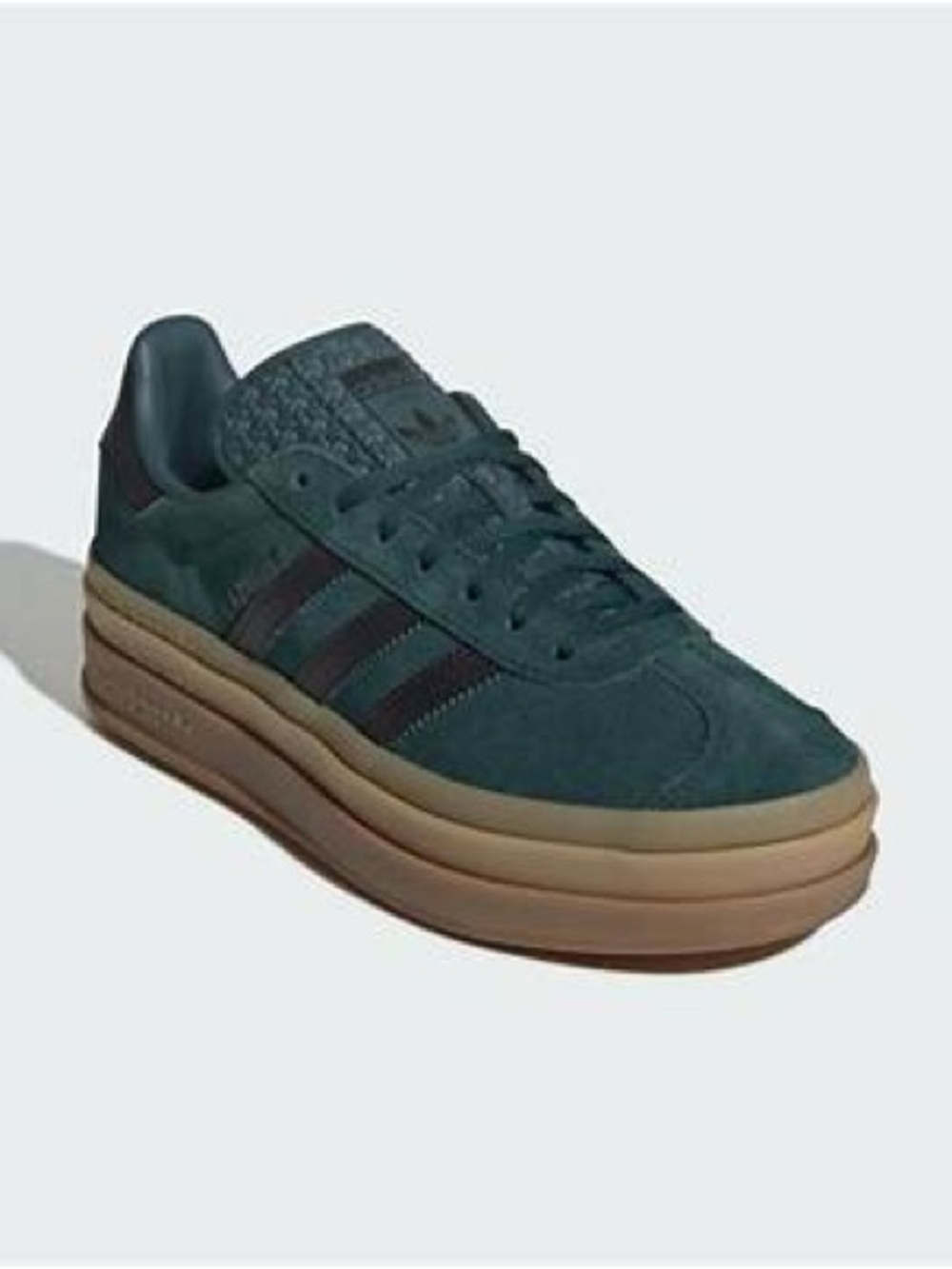 adidas Gazelle Bold - Aurora Ivy/Core Black Gum Sole NEW NWT